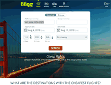 Tablet Screenshot of liligo.com