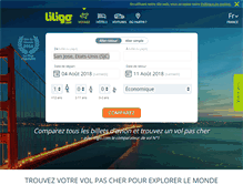 Tablet Screenshot of liligo.fr